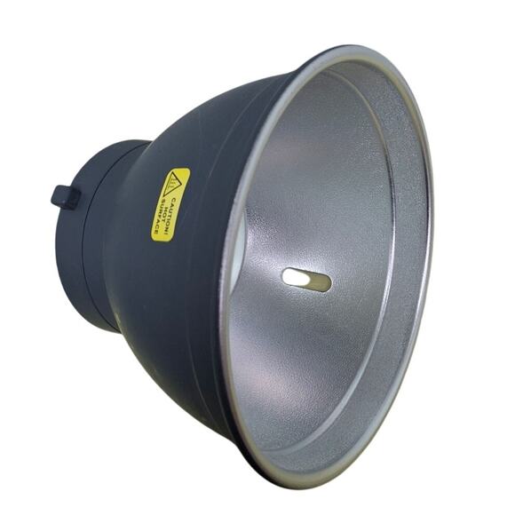 Gray SIlver Metal Standard Photography Lighting 7 x 7 x 5 Reflector Cone - Picture 1 of 4